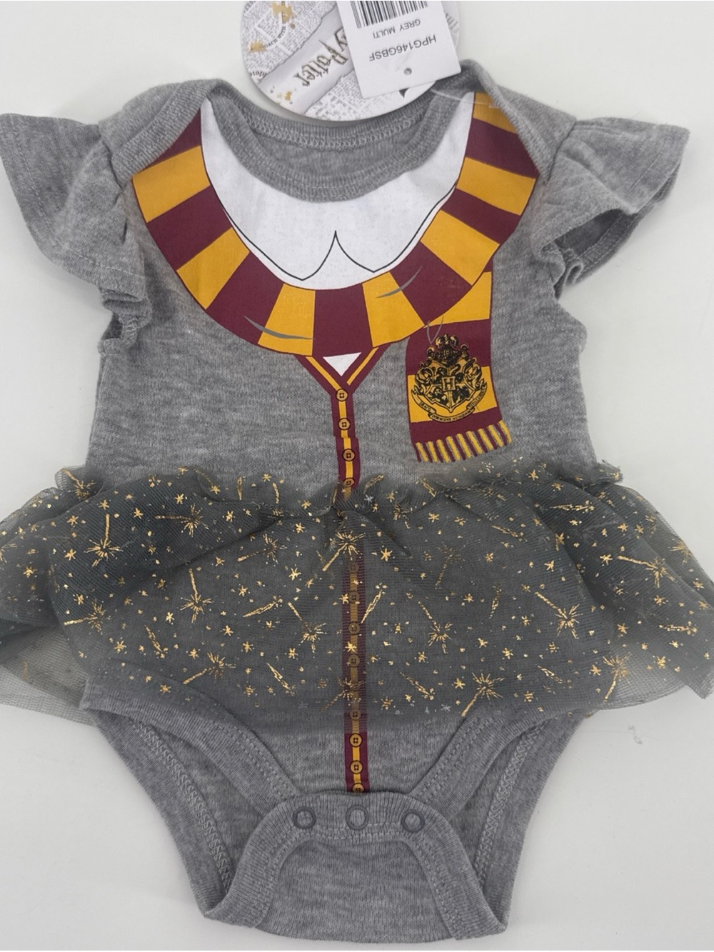 NWT Harry Potter Baby Girl's One piece Tutu 0-3 Months